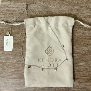 Kendra Scott Phoebe Heart silver Necklace